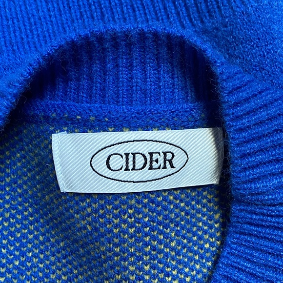 [cider] peace sign knit vest - Picture 3 of 3